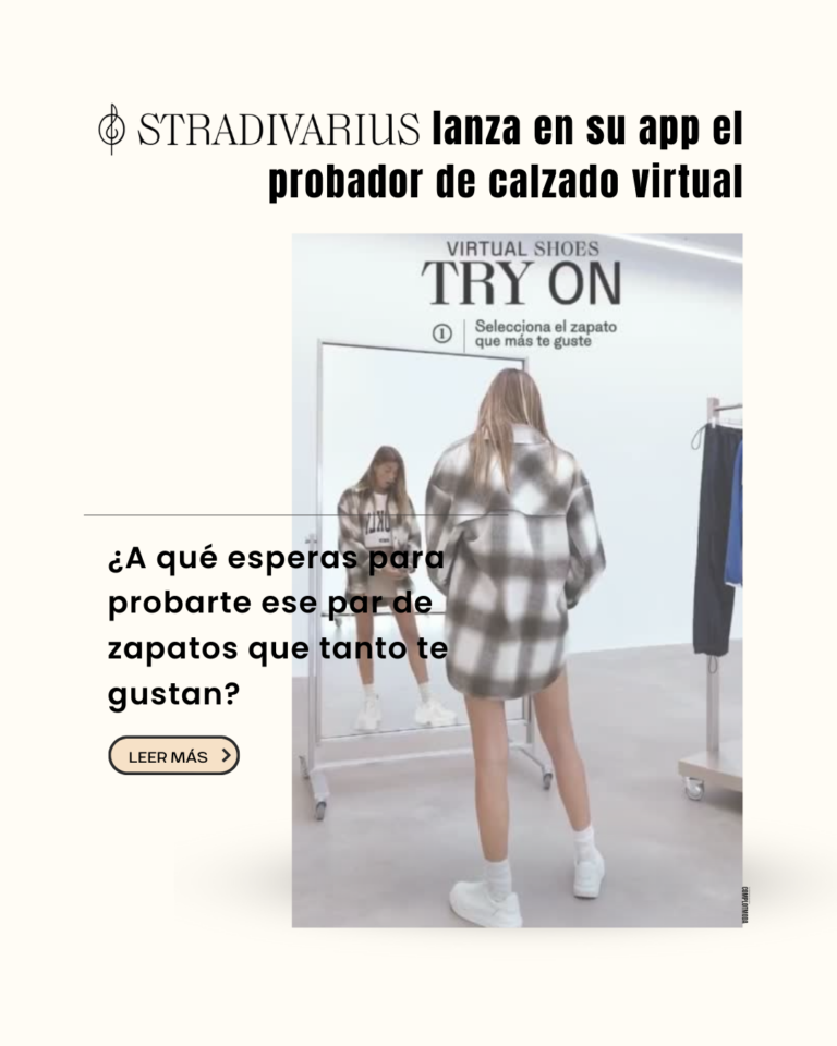 Stradivarius lanza en su app el probador “Virtual Shoes Try On”